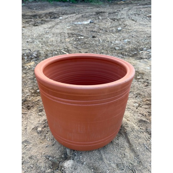 Silindir çift çizgili saksı ailesi